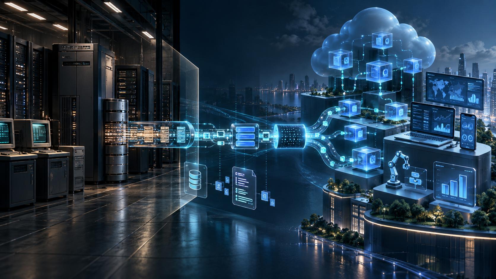 Modernizing Legacy ERP Systems with Event-Driven Cloud Microservices